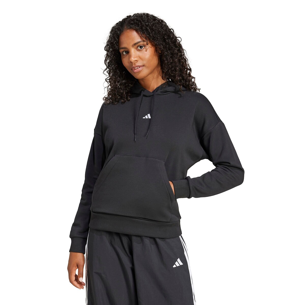 Adidas Sportswear Essentials Sweatshirt With Logo Women's Black Extra Large