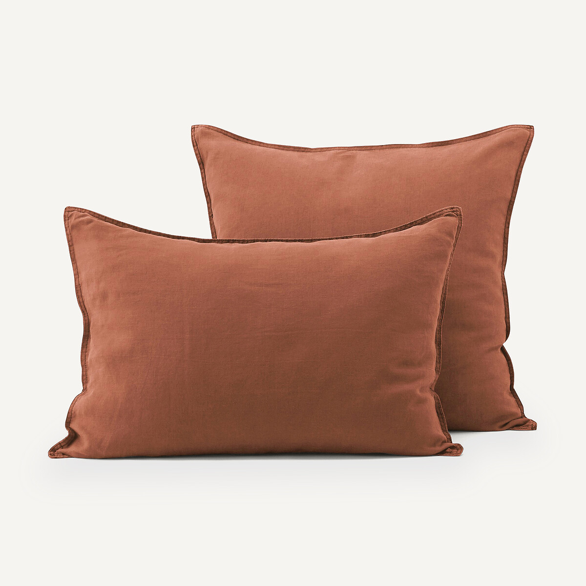 AM.PM Funda de almohada de cáñamo lavado Helm. Color