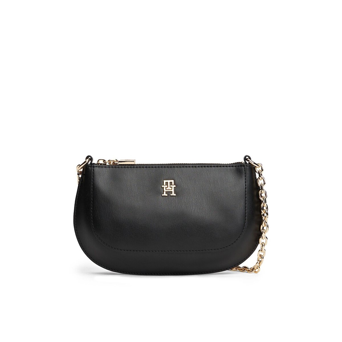 Tommy Hilfiger Th Glam Mini Chain Shoulder Bag Women's Black