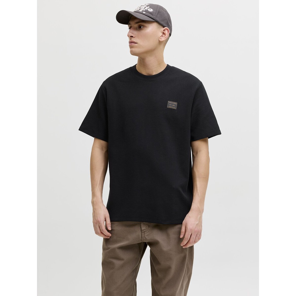 Jack & Jones Short Sleeve T-Shirt Men's Black Xxl