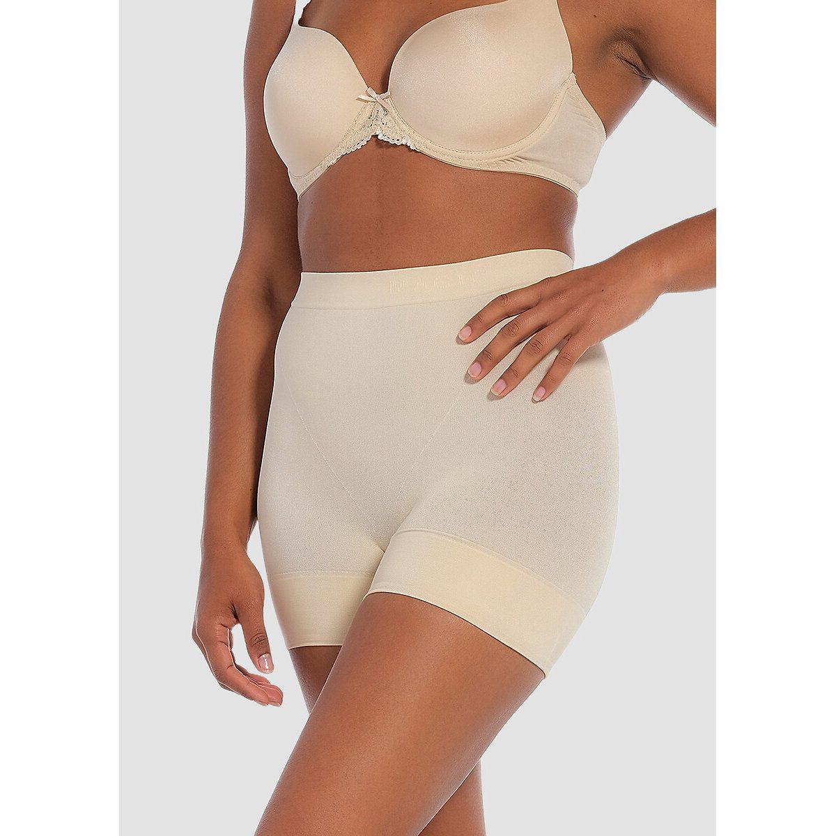 Magic Bodyfashion Women's Beige Comfort Shaping Briefs For - Image 2