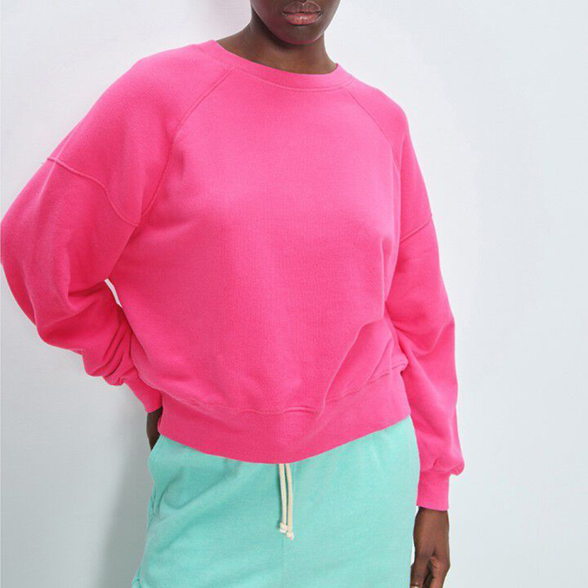 American Vintage Atubay Crew Neck Sweatshirt Women's Pink Large