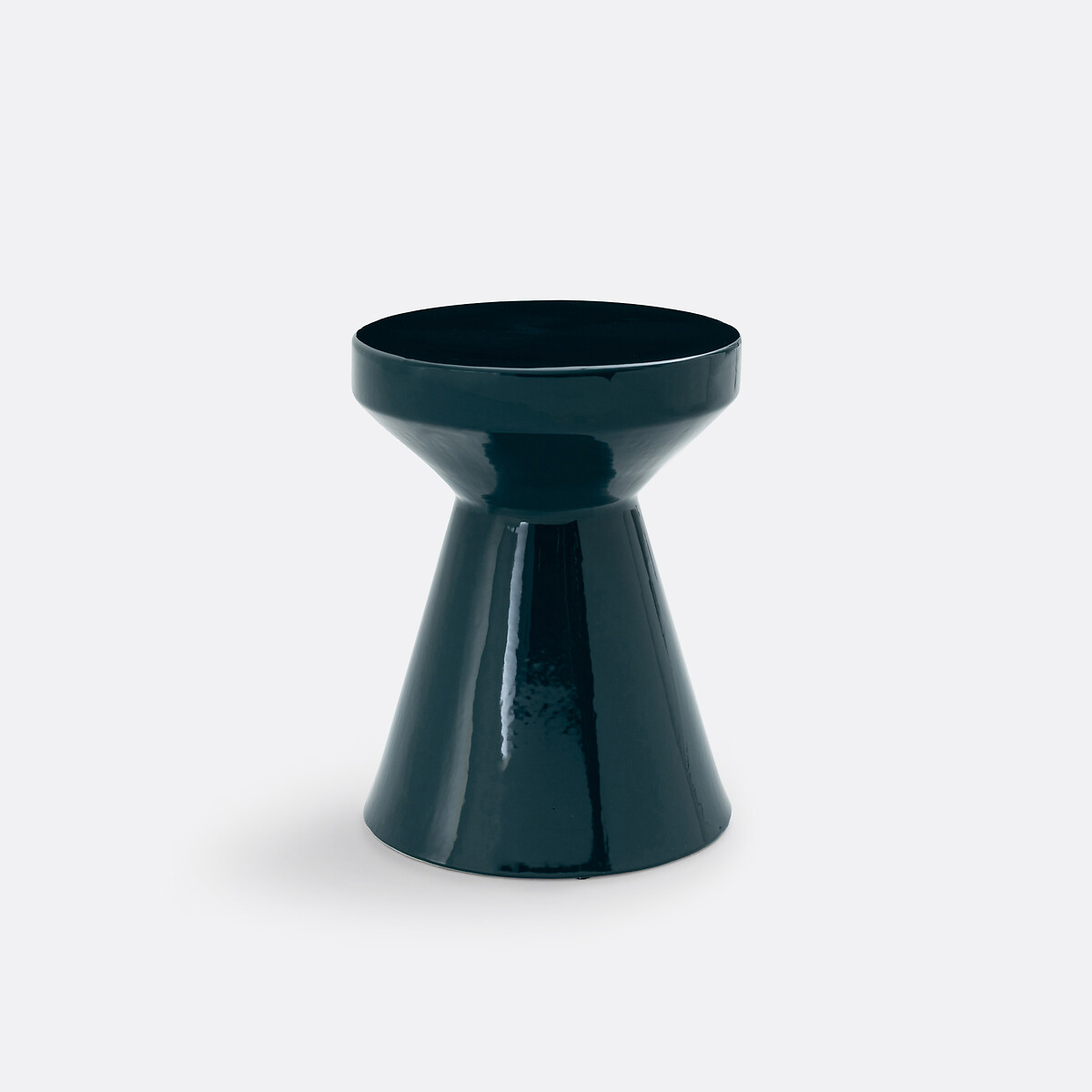 Mesa auxiliar o mesita de noche de cerámica MATMAT. Talla Única. Color Azul