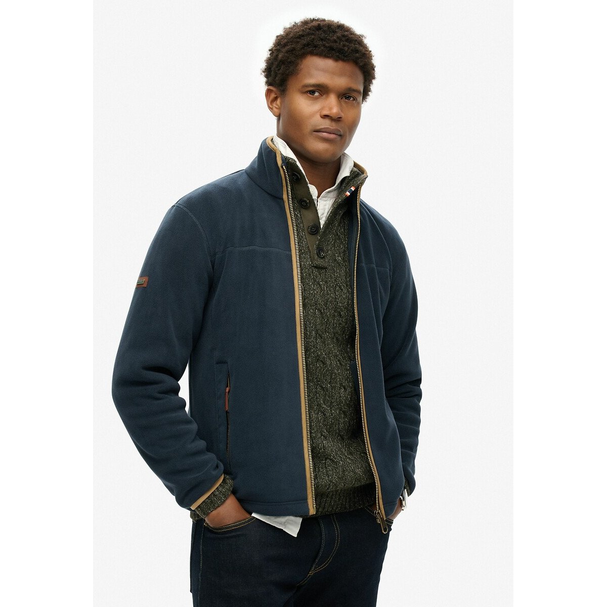 Superdry Fleece Mit Reissverschluss Estate