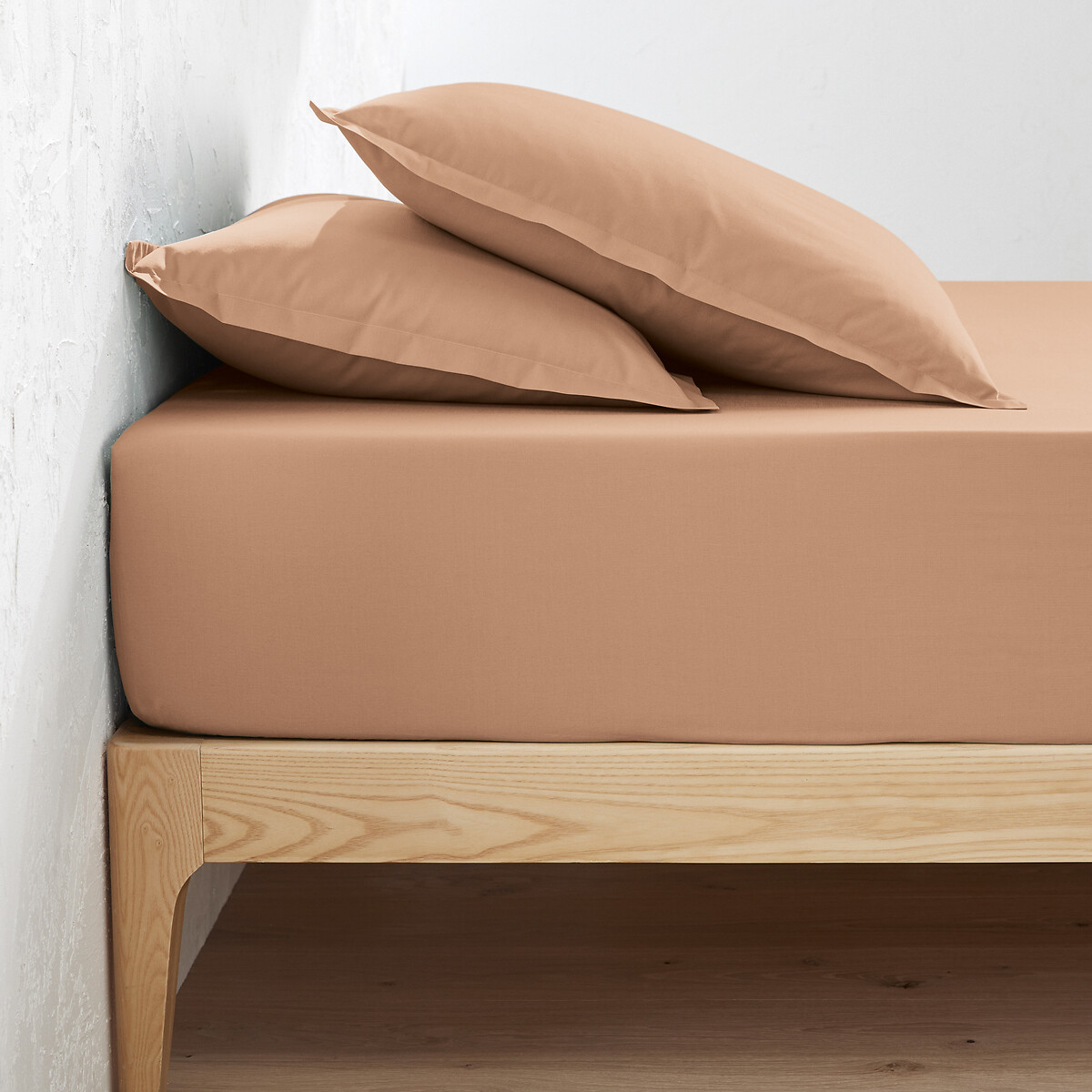 LA REDOUTE INTERIEURS Hoeslaken in perkalkatoen, omslag 30 cm Scenario
