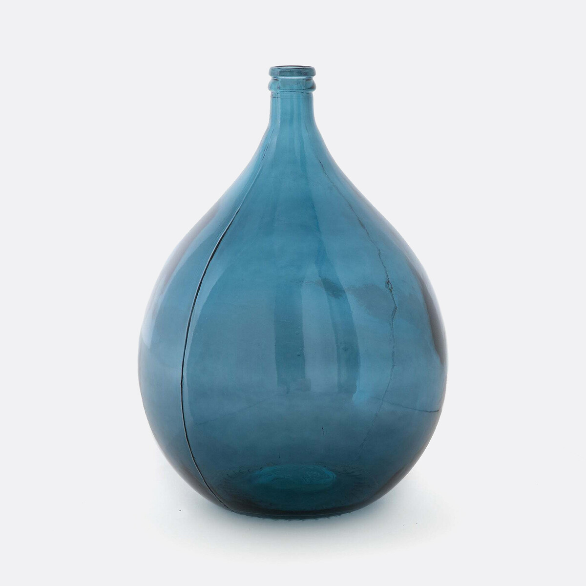 La Redoute Interieurs Izolia 56Cm Glass Demi-John Vase Unisex Blue