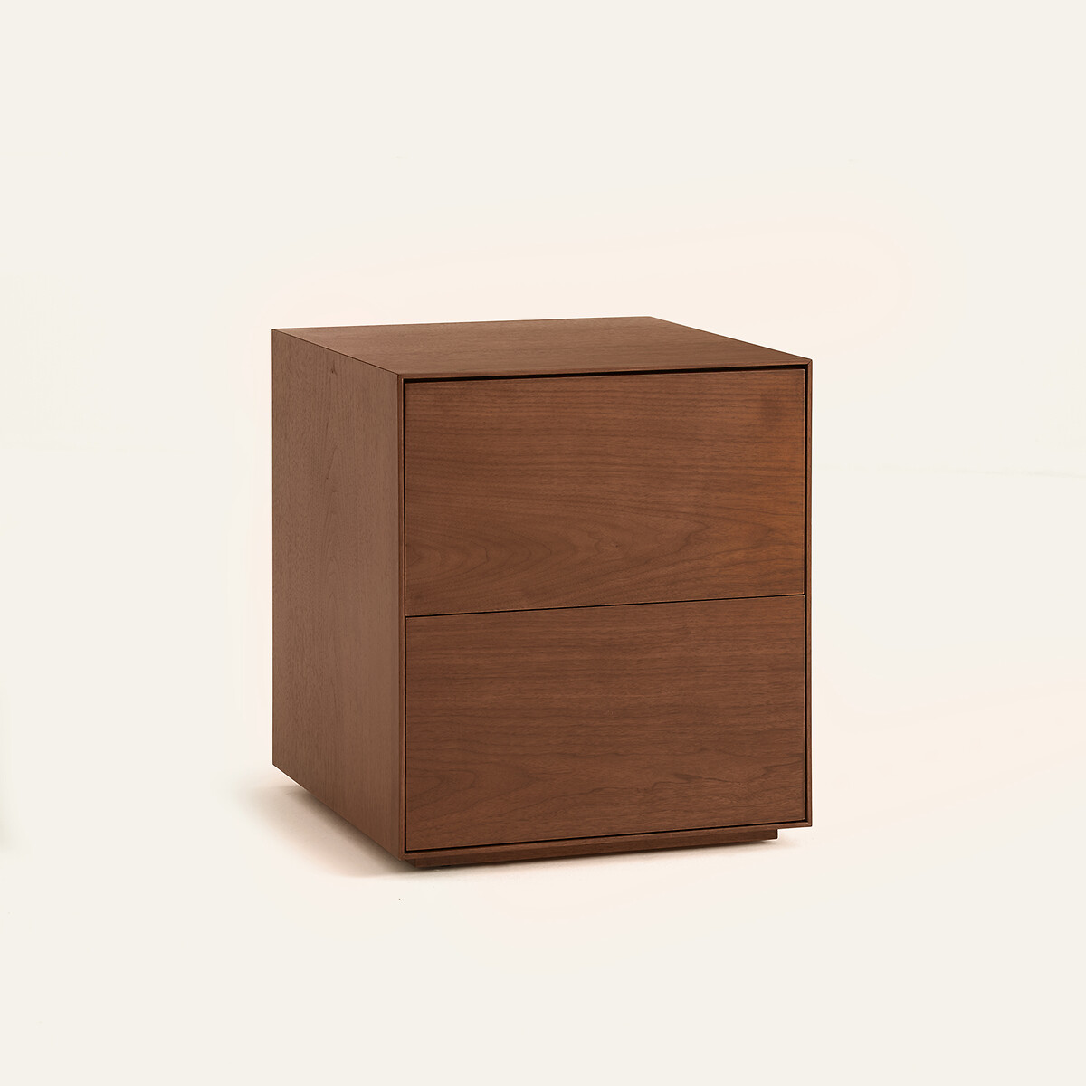 Am.pm Mikube -Veneered Mdf 2-Drawer Office Cabinet Unisex Walnut