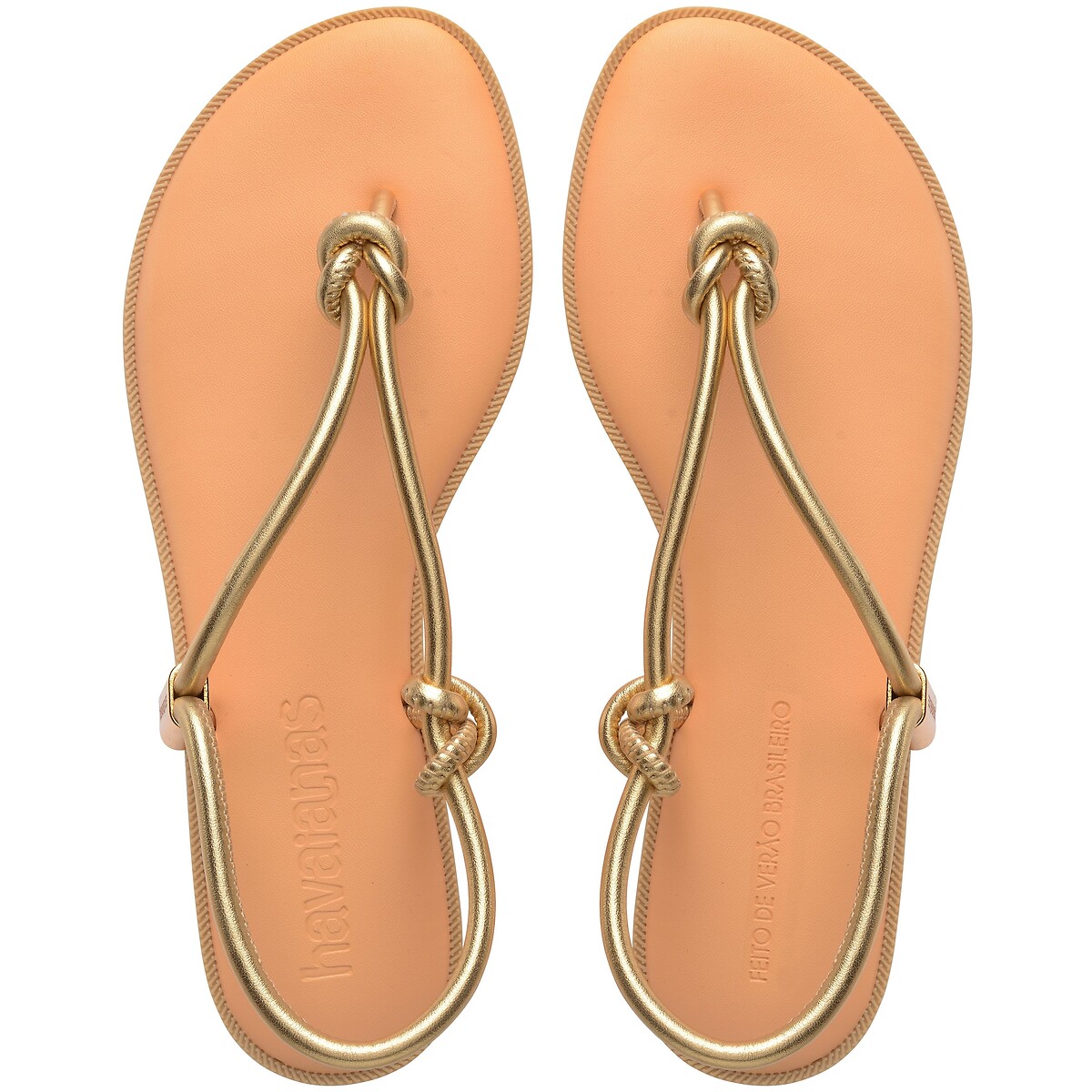 Havaianas Una Açai Sandals Women's Orange Size 35