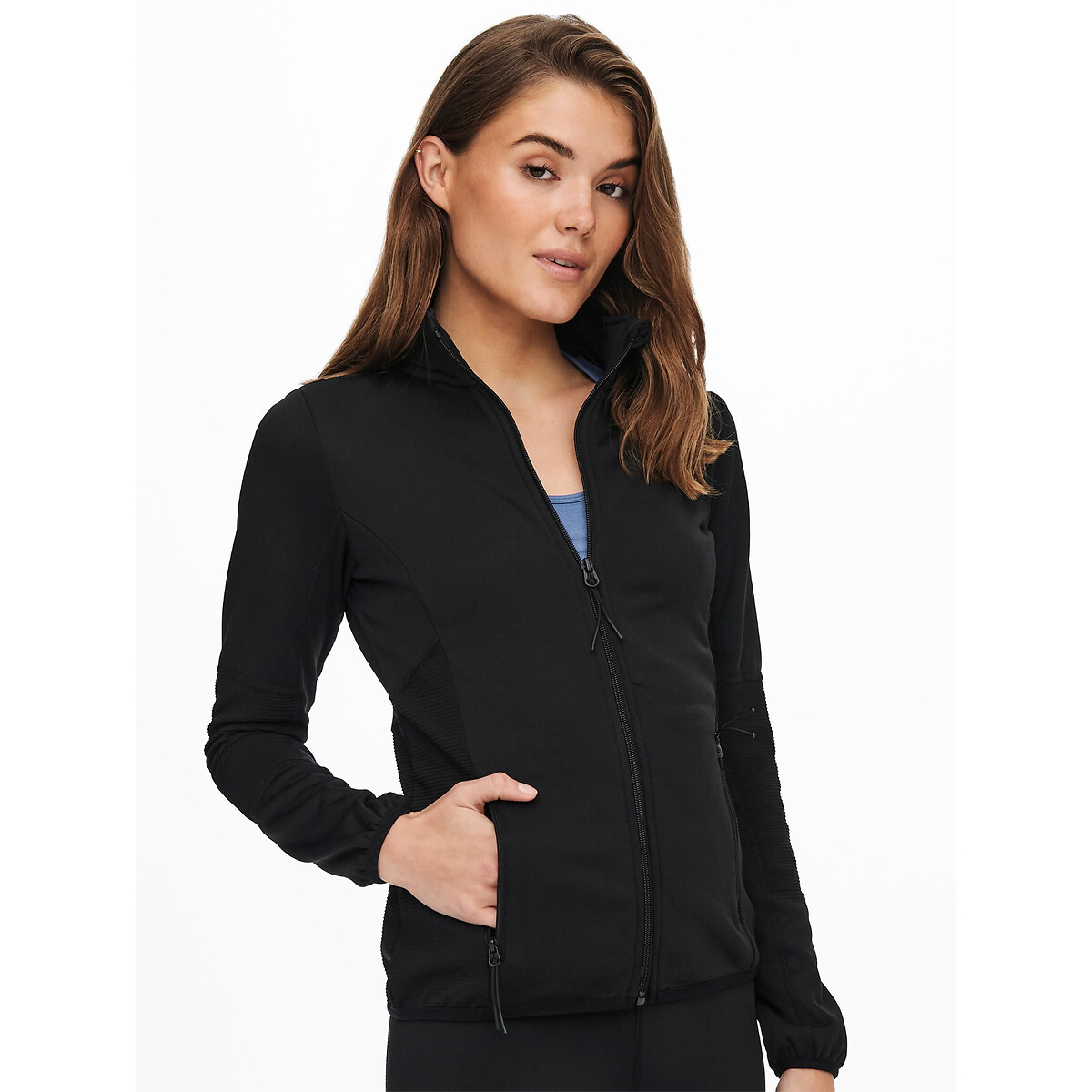 Only Play Women's High Neck Softshell Jacket - Black - 16 (XL) - Image 4