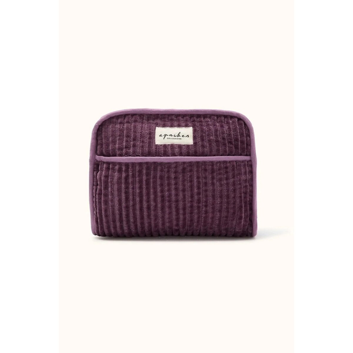 Apaches Collections Rahana Corduroy Wash Bag Women's Purple