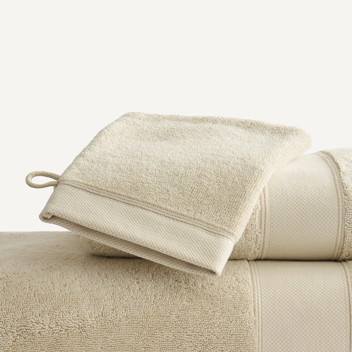 AM.PM Set van 2 washandjes, 700 g/m&sup2;, LEON