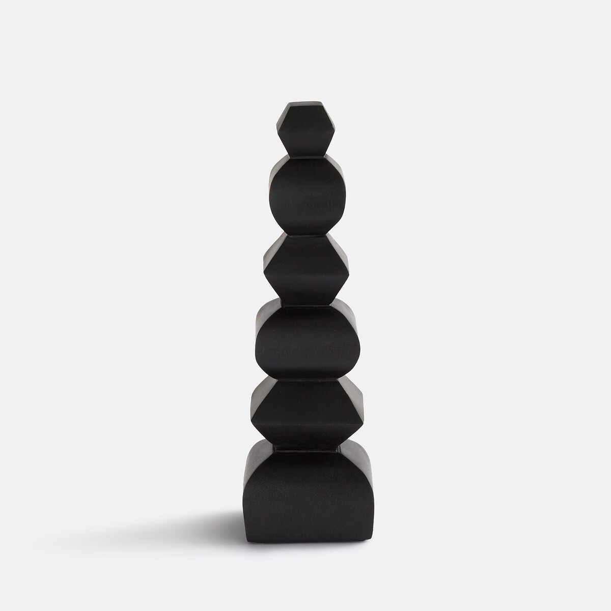 Sculpture totem en manguier H32 cm, Ekoa