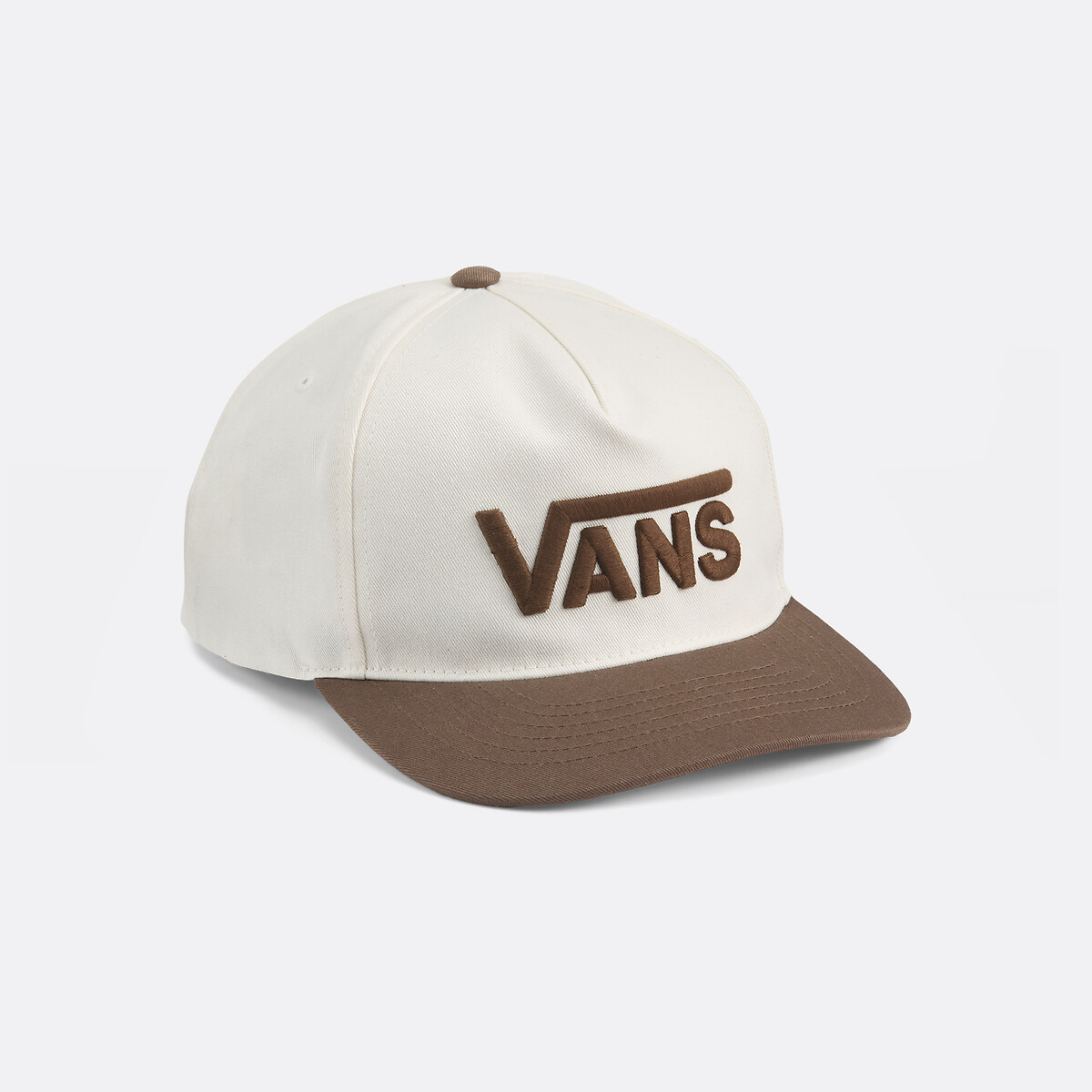Vans Drop V Logo Snapback Cap Men's Brown/Beige