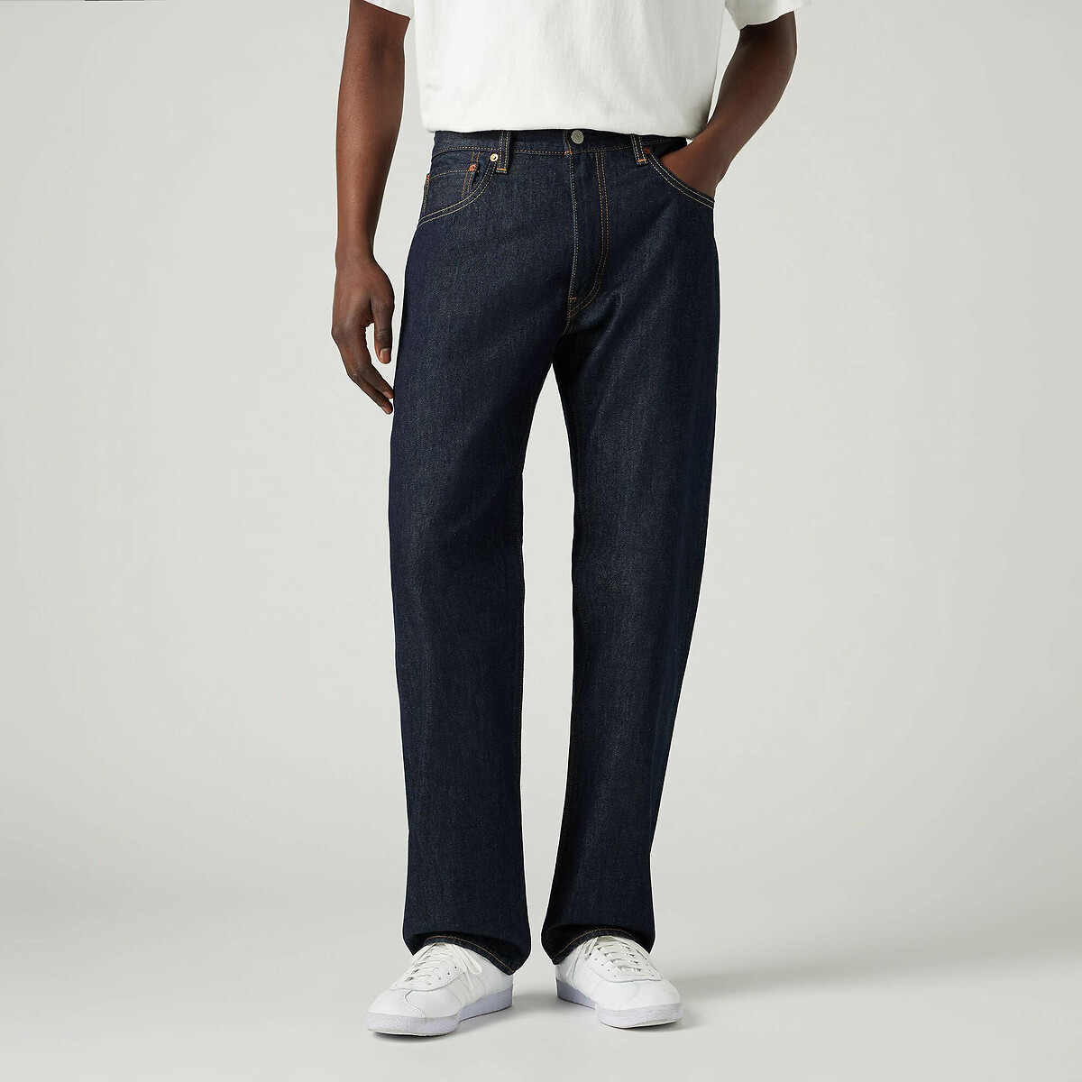 Levi's Men's Welcome To The Game 555 Relaxed Straight Jeans W40 L32