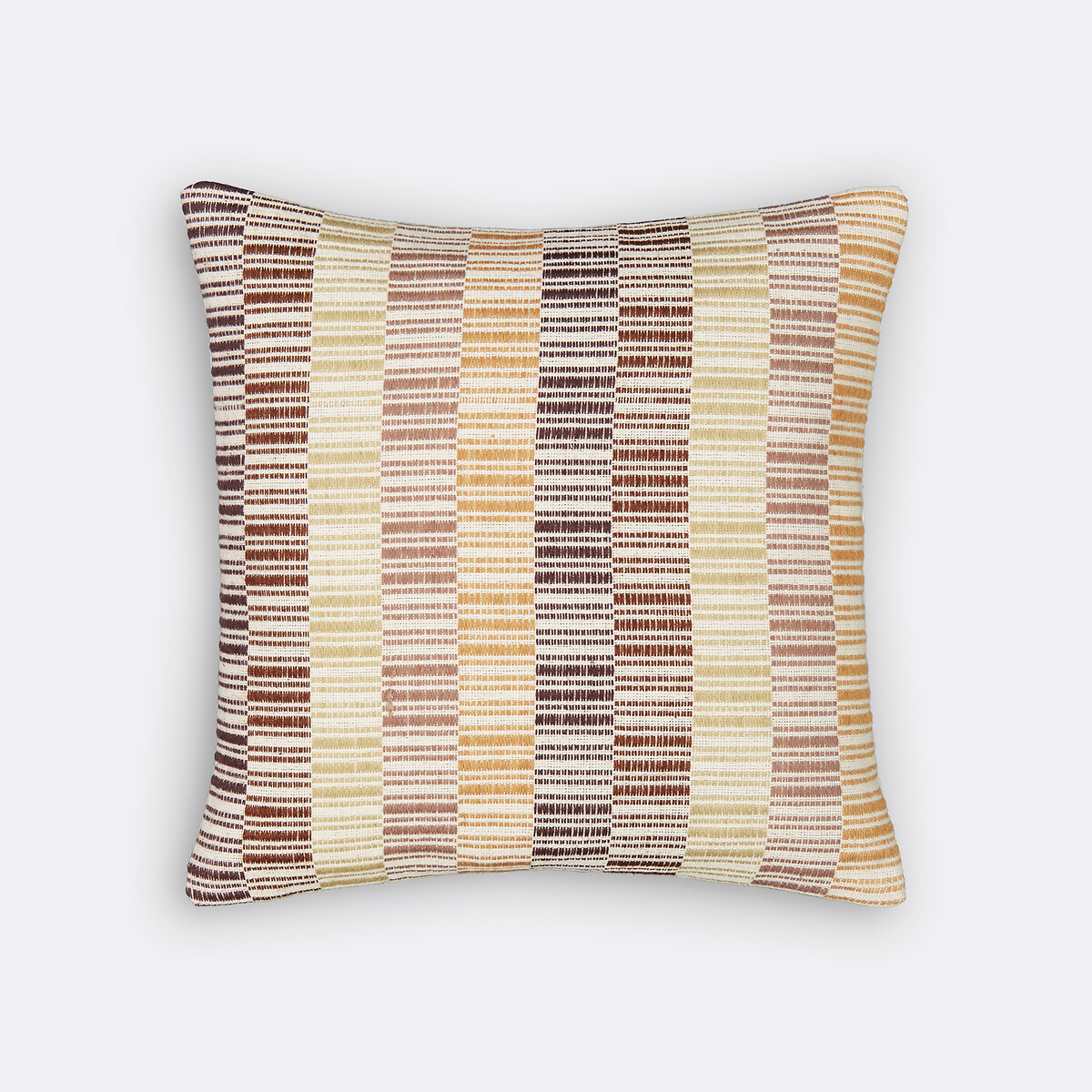 La Redoute Interieurs Gwladys 40 X 40Cm Cushion Cover Unisex Brown 40X40cm