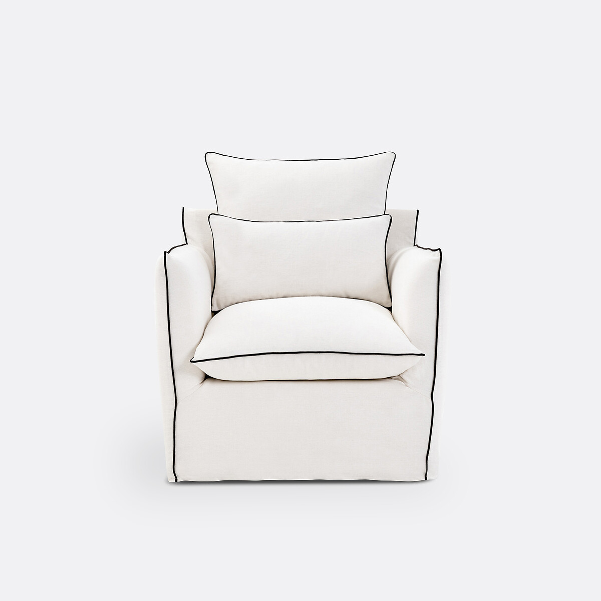 Fauteuil, Déhoussable, En Lin Épais, ODNA — vue 3
