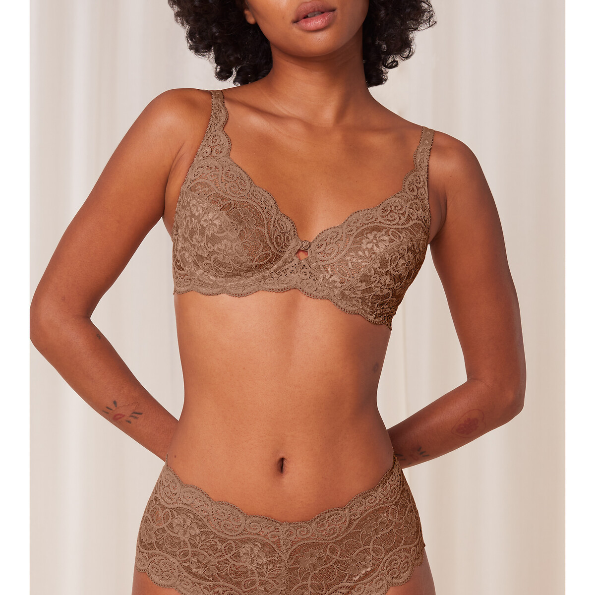Triumph Women's Chestnut Amourette 300 Full Cup Bra 36C