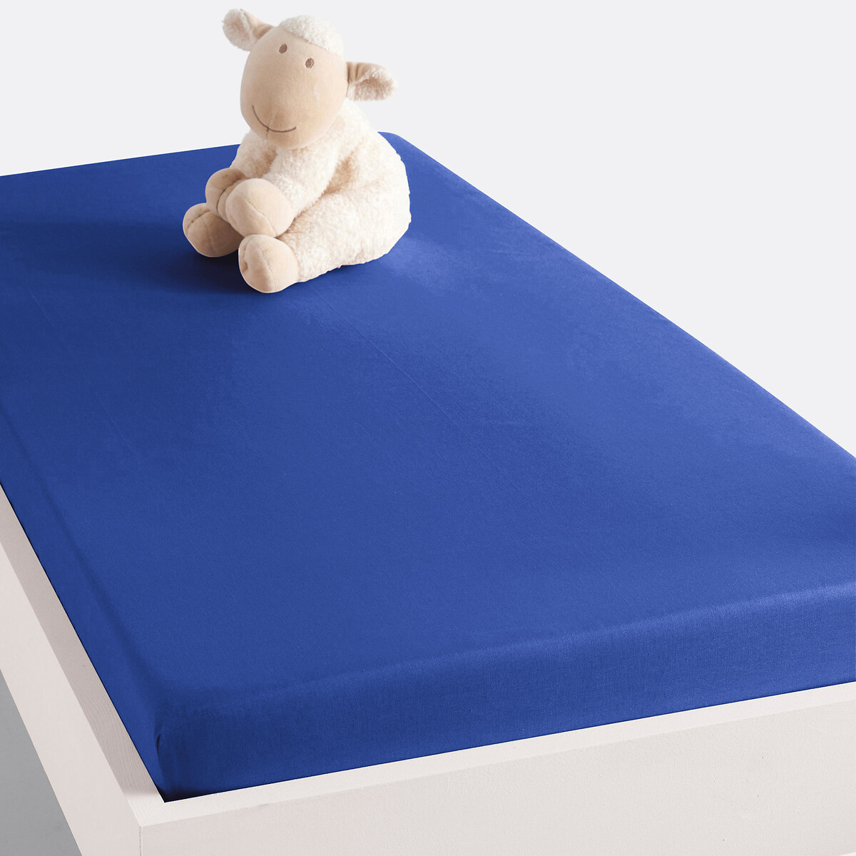 Sábana bajera de algodón para cama infantil Scenario. Talla Cama 90cm (90x190cm). Color