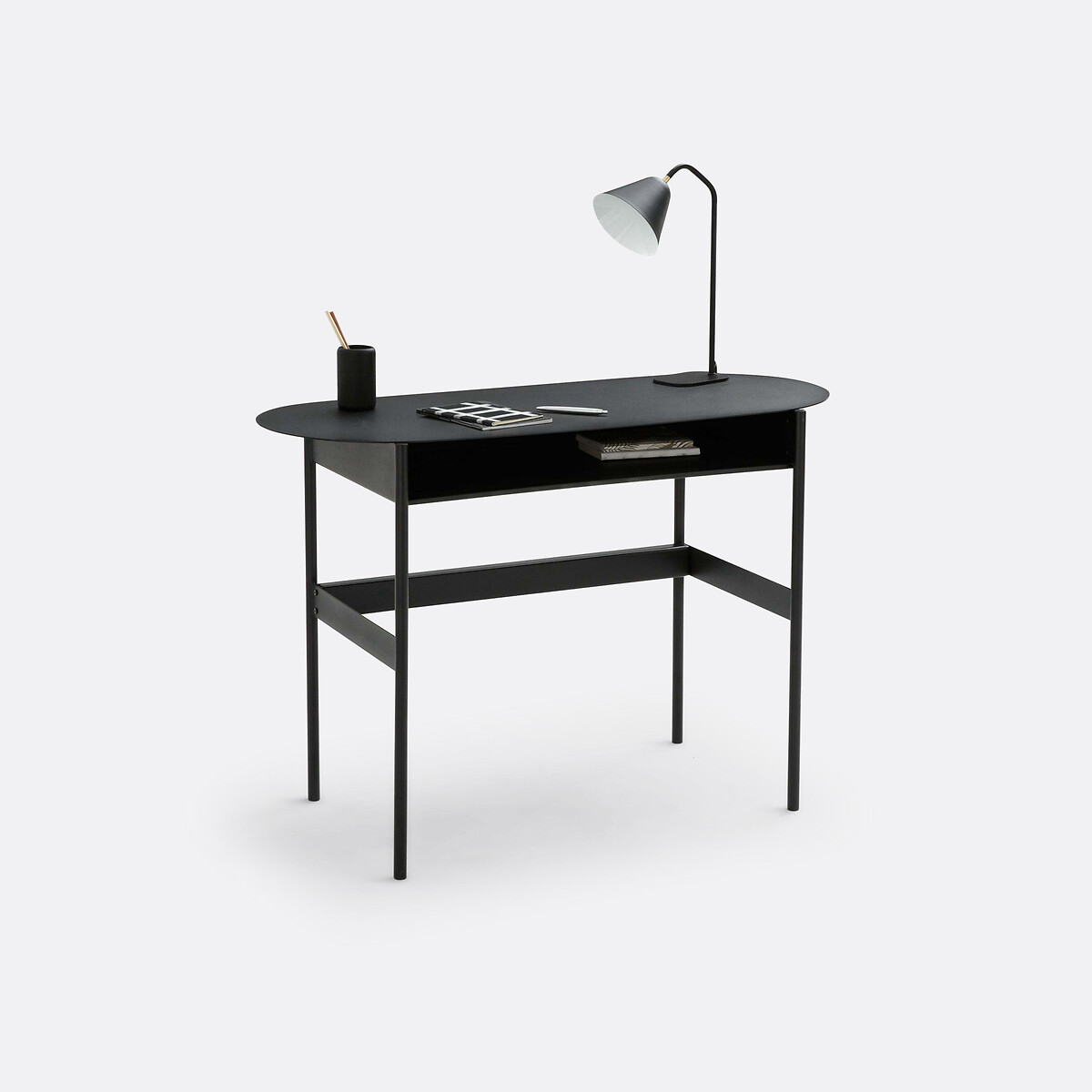 LA REDOUTE INTERIEURS Bureau/console in metaal, Oblone