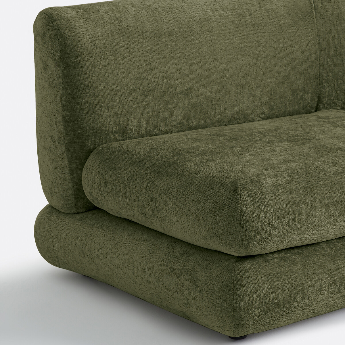 Banquette Modulable 2 Places Velours Épais, HOOVER — vue 3
