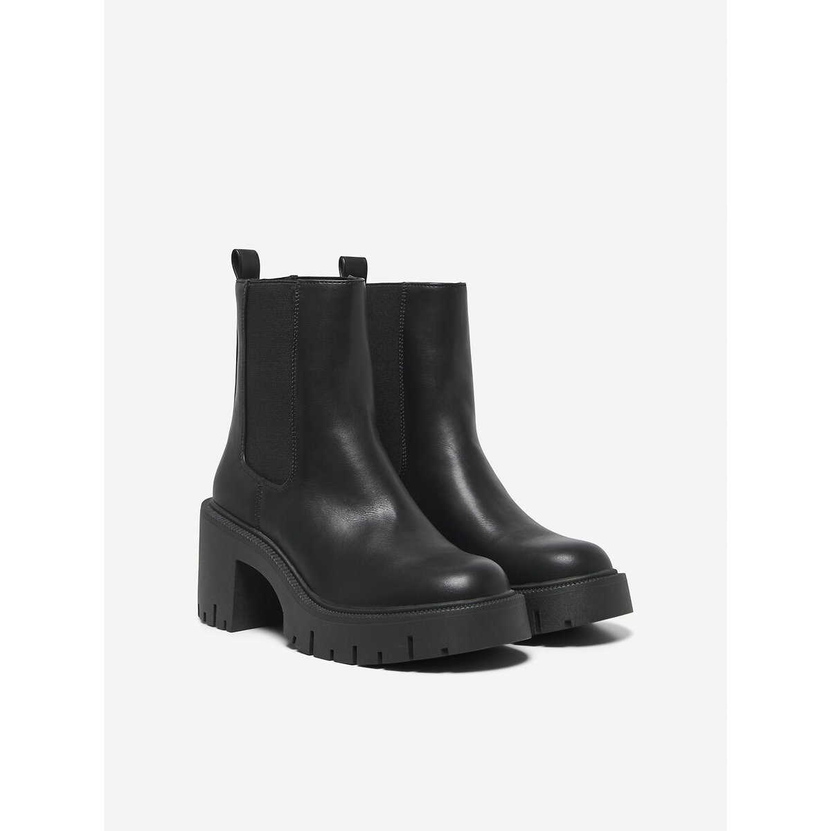 Botas Chelsea com tacão largo, Bluebell, Only Shoes