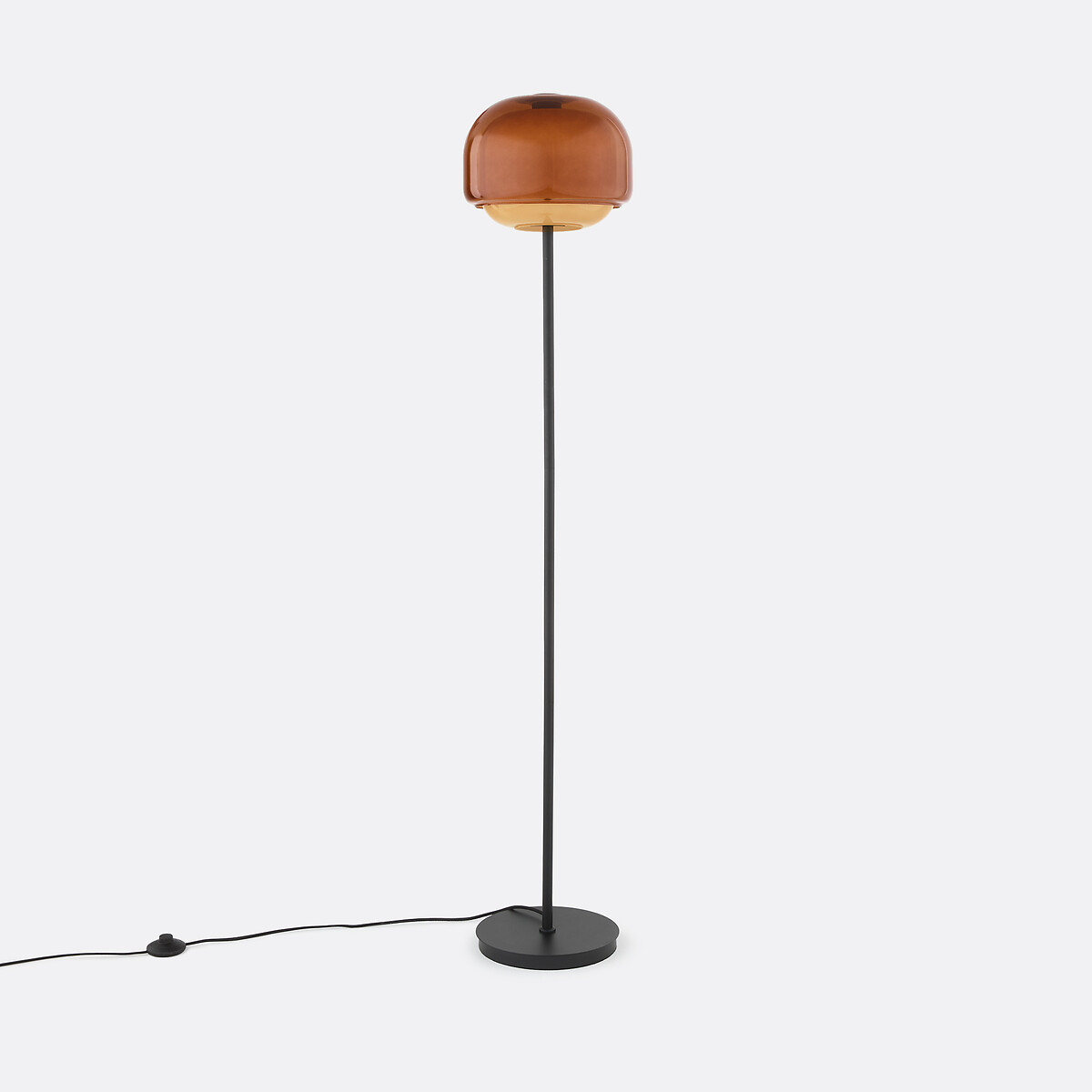 LA REDOUTE INTERIEURS Vloerlamp van gekleurd glas, KINOKO