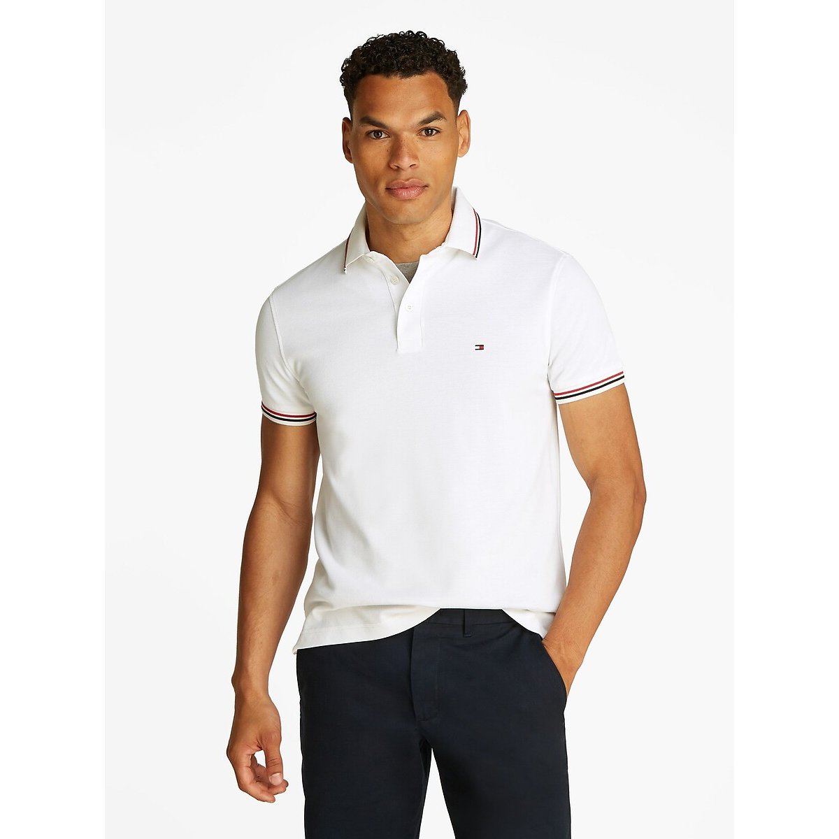 Tommy hilfiger Slim polo in piquétricot