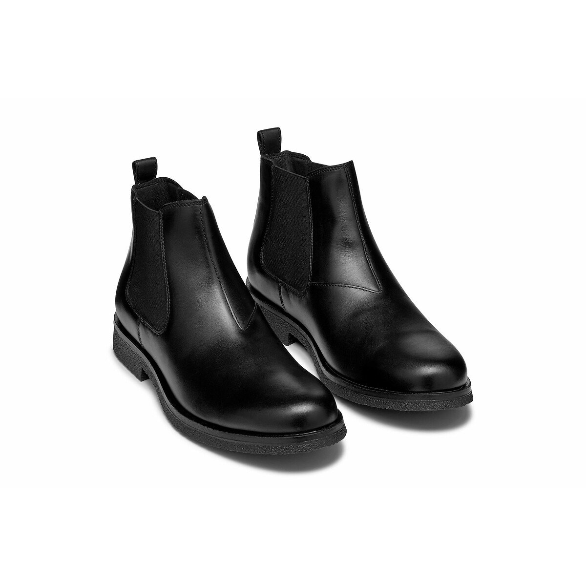 Geox Men's Black Claudio Breathable Chelsea Boots Size 45