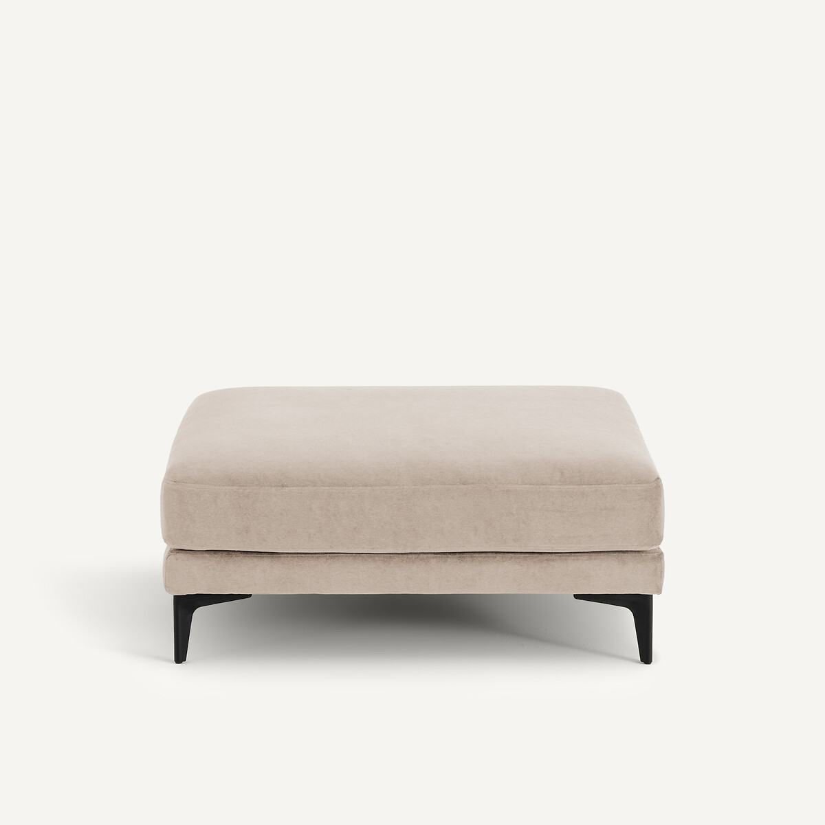 EMMANUEL GALLINA X AM.PM Voetensteun van stonewashed fluweel, MODERNISTE, ontwerp Emmanuel Gallina