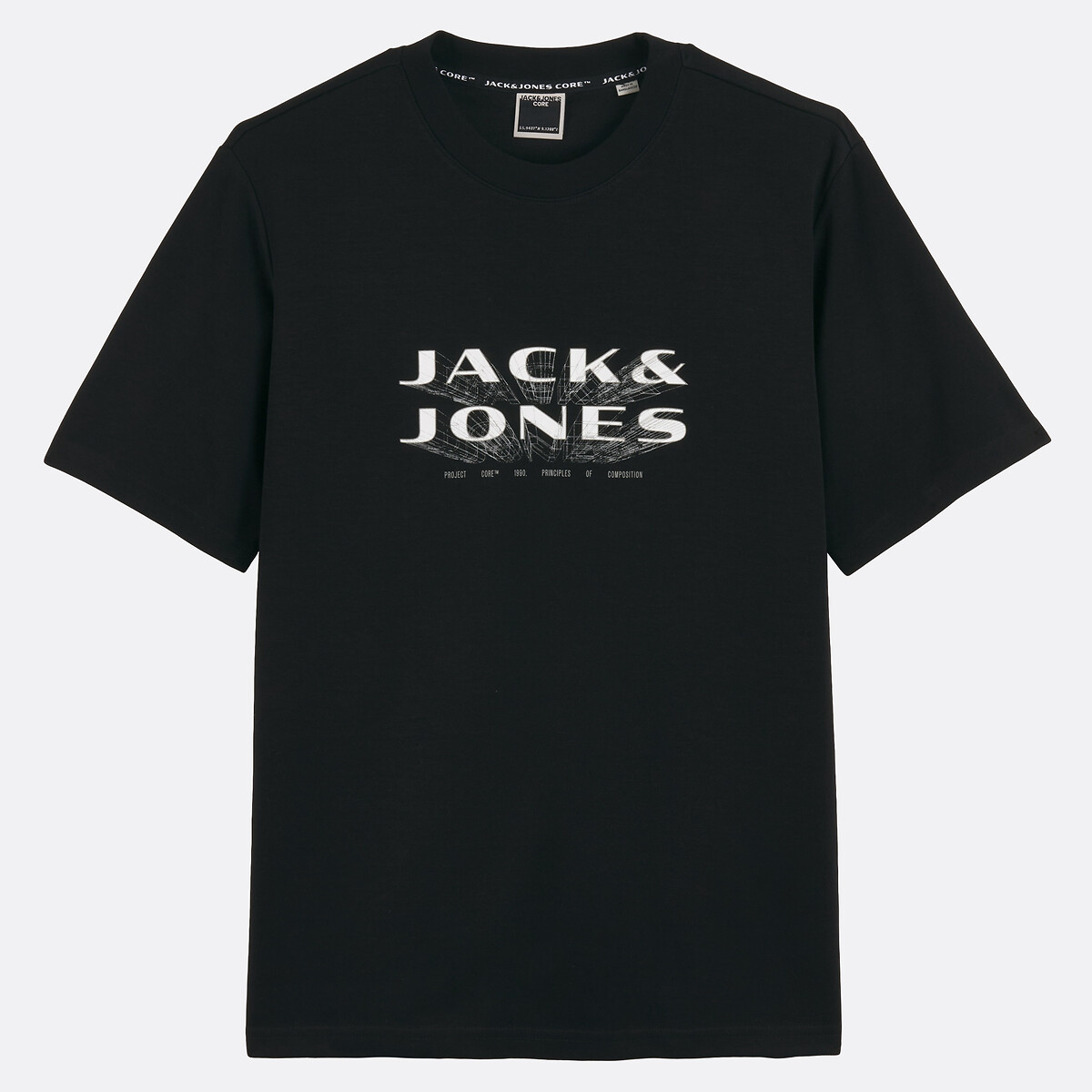 Jack & Jones Short Sleeve T-Shirt Men's Black Xxl