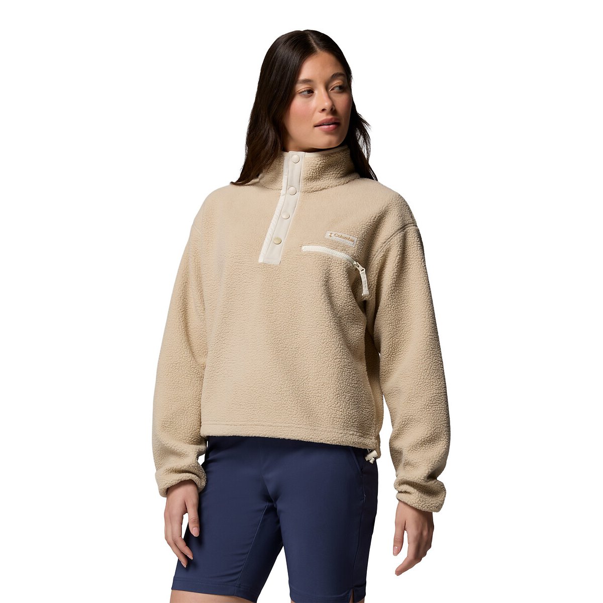 Columbia Helvetia™ Ii Half Snap Fleece Women's Light Brown Medium