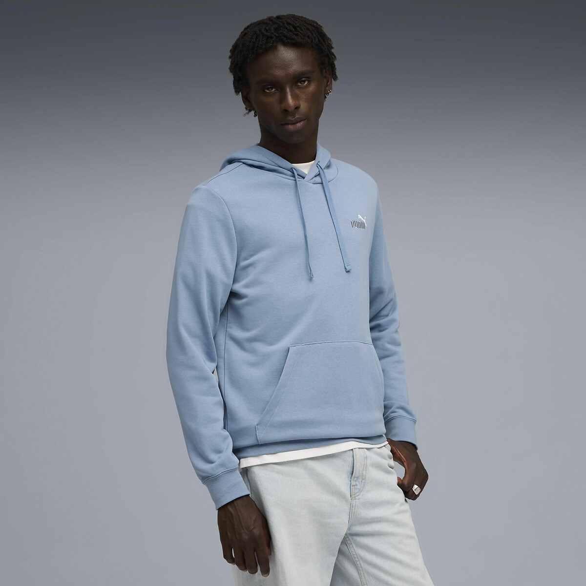 Puma Essential Hoodie Men's Blue Xxl