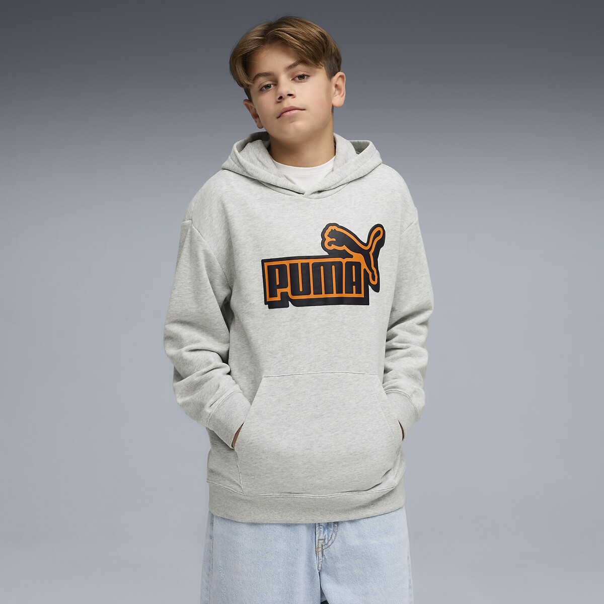 Puma Hoodie Light Grey Size 9