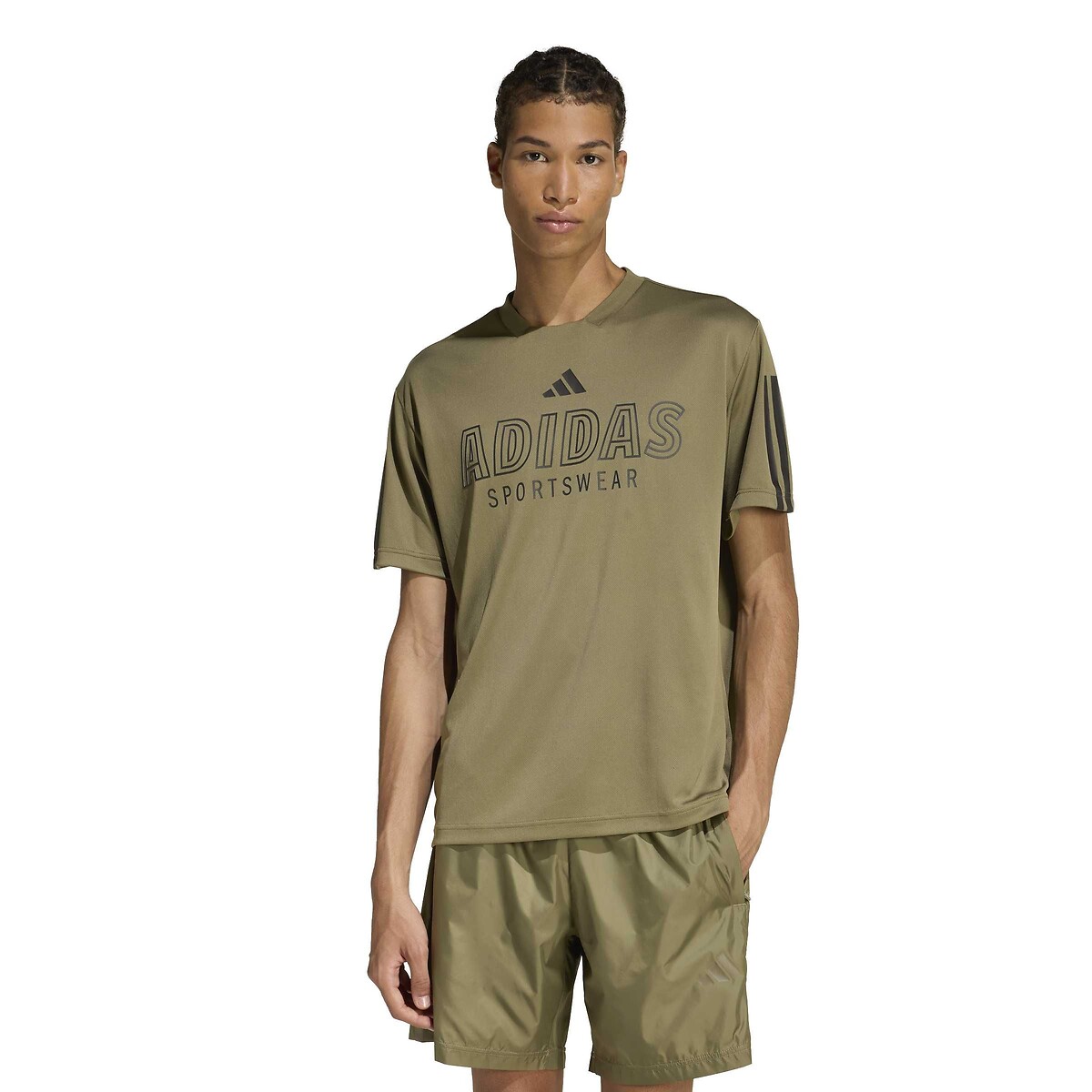 Adidas Sportswear House Of Tiro T-Shirt With Short Sleeves Men's Olive Extra Large