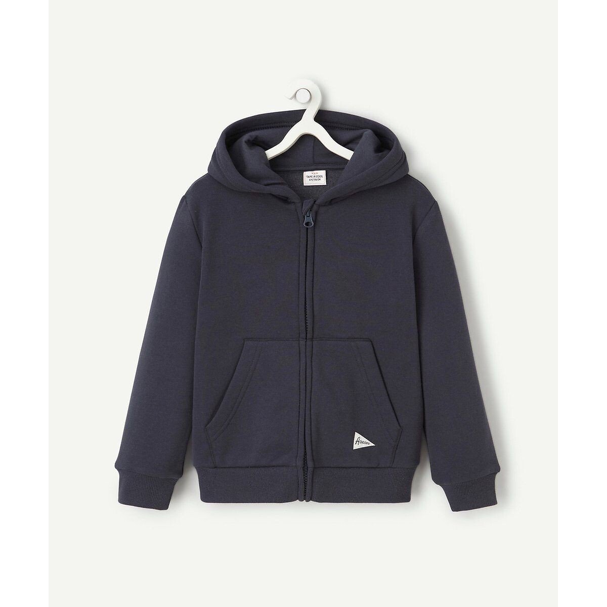 TAPE A L'OEIL Zip-up hoodie in molton