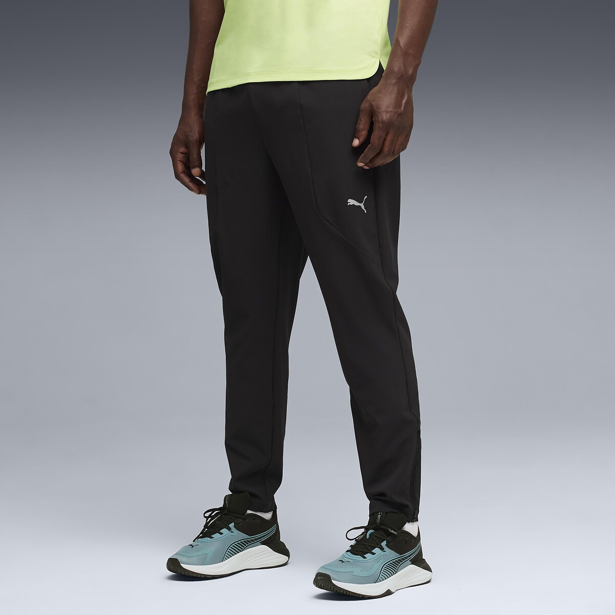 Puma Woven Gym Joggers Men's Black Extra Large