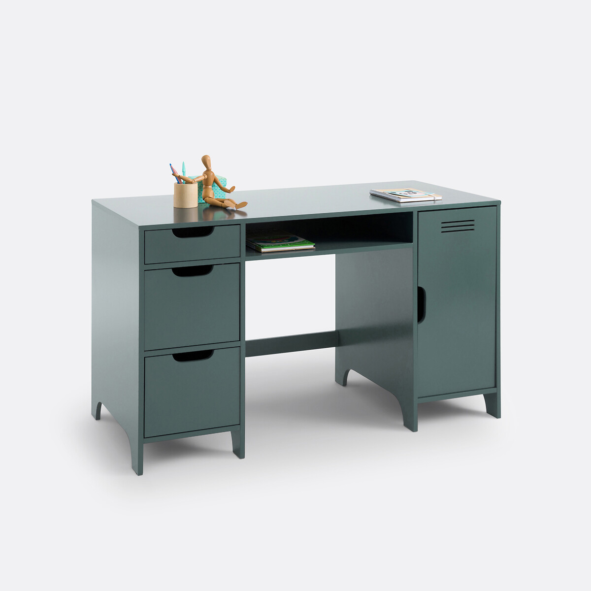 Bureau enfant double caisson, Hiba