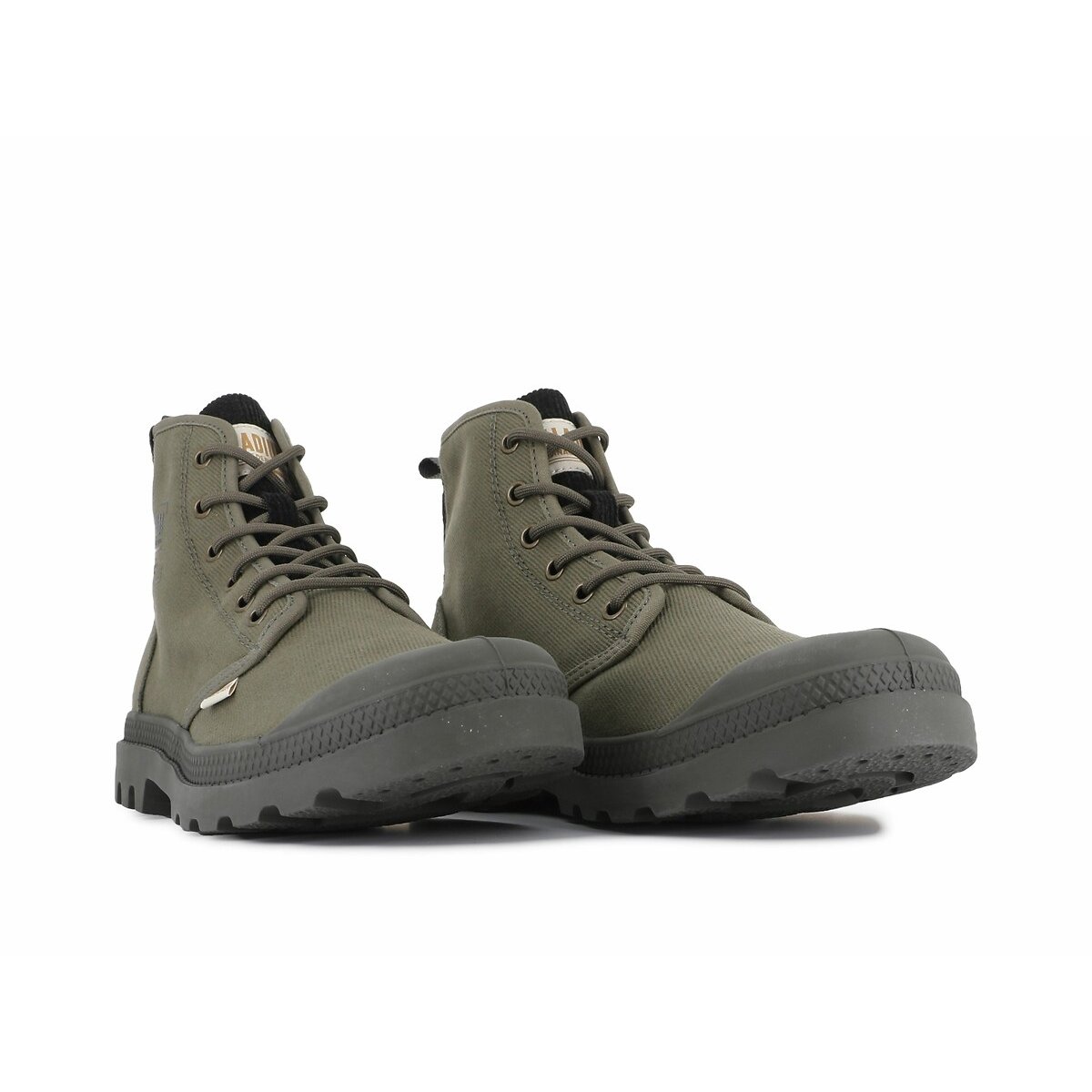 Palladium Women's Khaki Pampa Michigan High Top Trainers Size 44 (9.5)