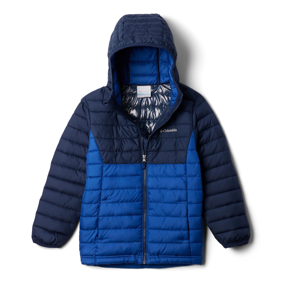 Columbia Hooded Padded Jacket Blue/Navy Blue 18Y (168Cm)