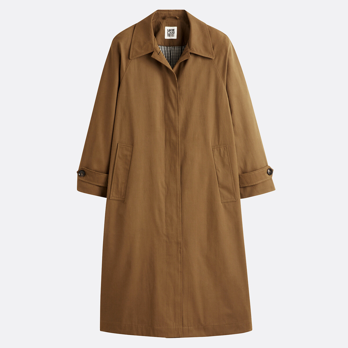 Trench oversize boutonné, Signature MAURICE