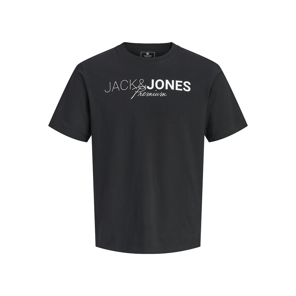Jack & Jones Short Sleeve T-Shirt Men's Black Xxl
