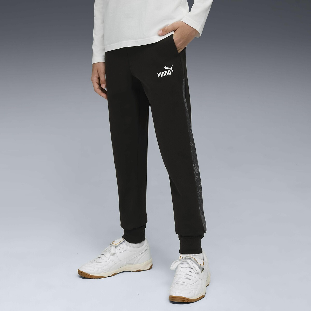 Puma Black Joggers 16Y (174Cm)