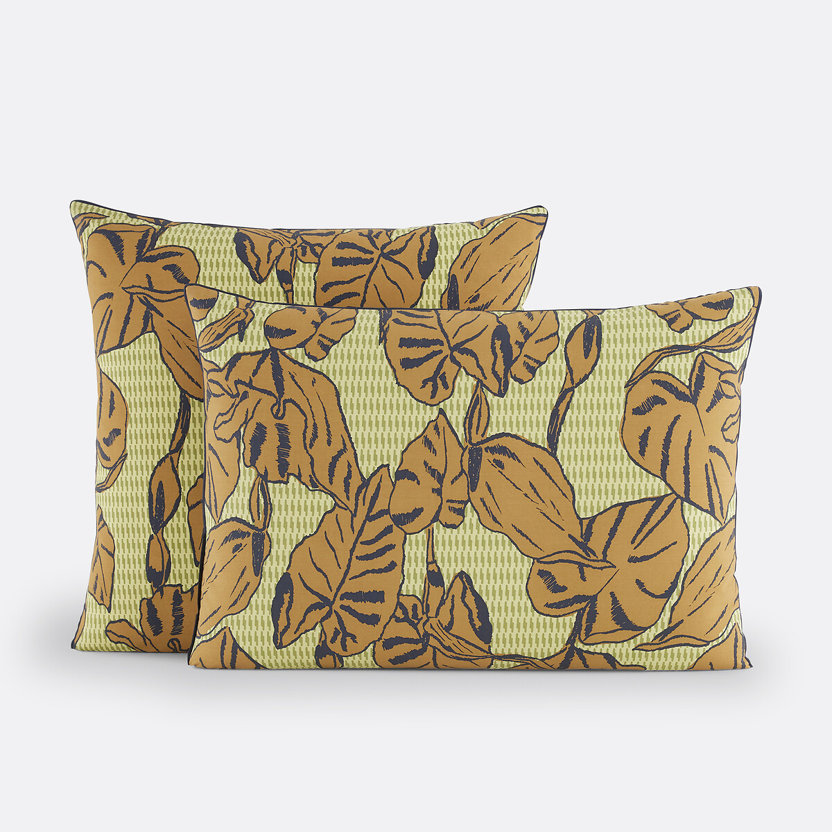 La Redoute Interieurs Dahi Cotton Percale Pillowcase Unisex Printed Square (63X63cm)