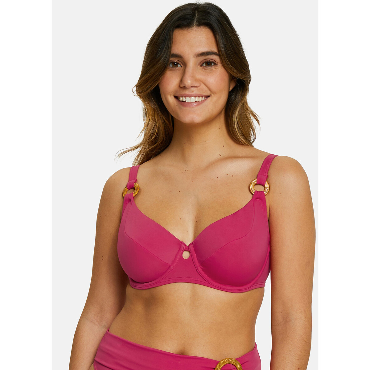 Sans Complexe Elevated Basics Bikini Top Women's Pink 38C