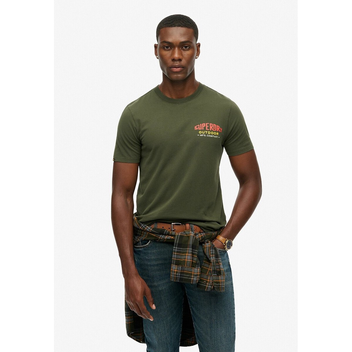Superdry Shirt met ronde hals MOUNTAIN RELAXED TEE