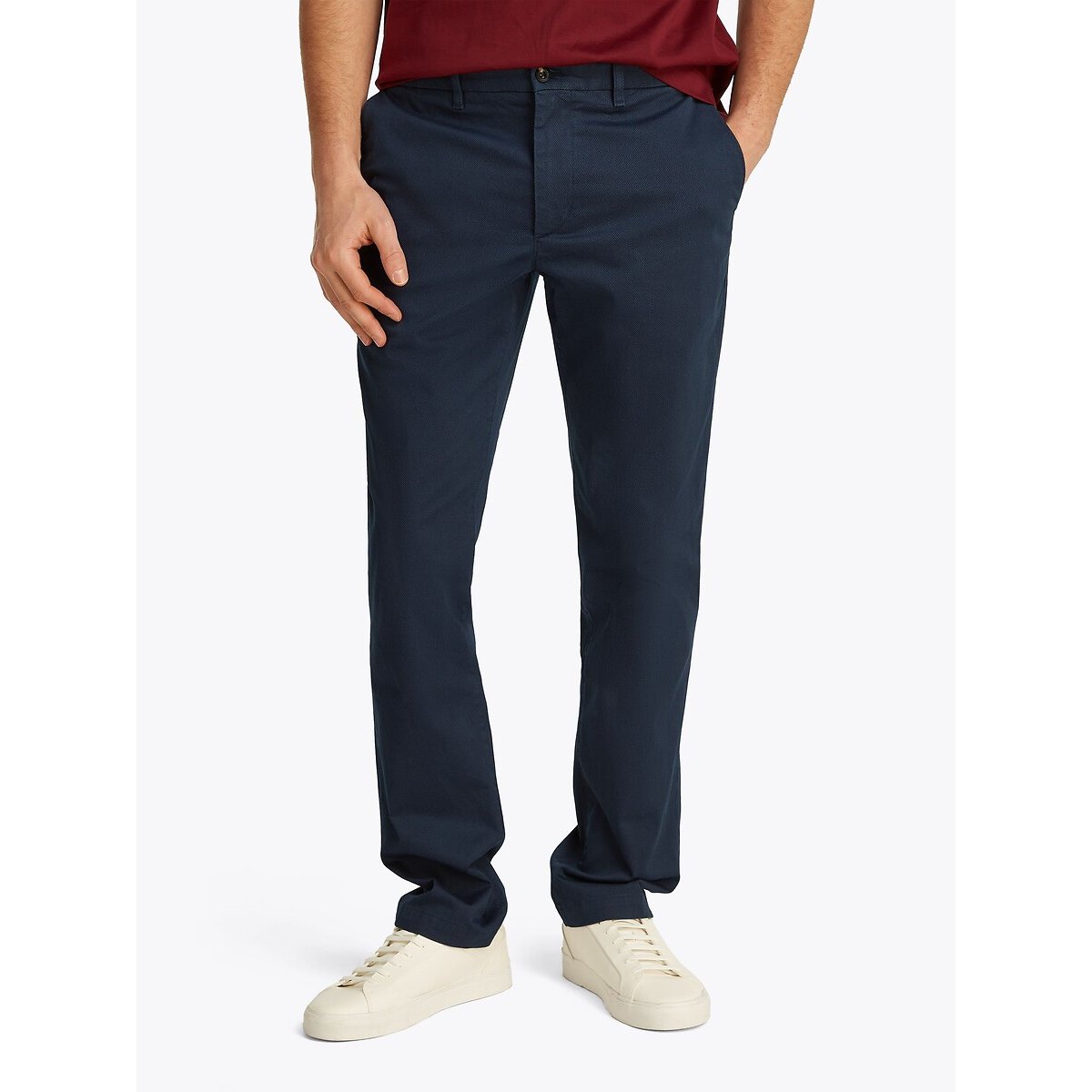 Tommy Hilfiger Men's Dark Blue Denton Chinos W36 L32
