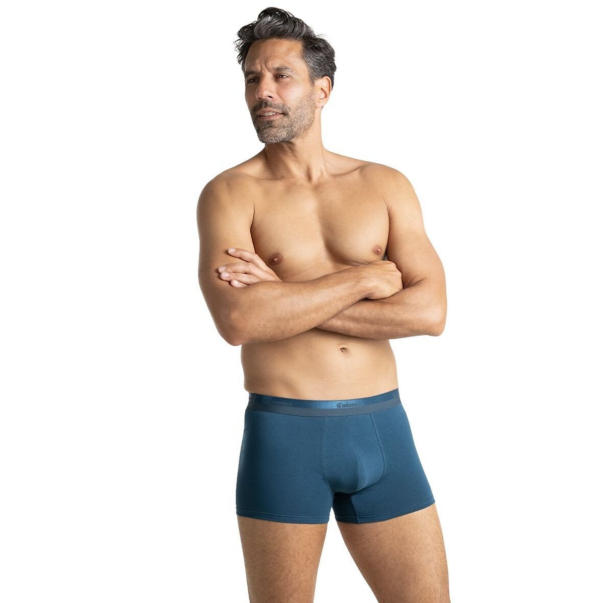 Eminence Pack Of 3 Studio Hipsters Men's Grey+Blue+Printed Extra Large