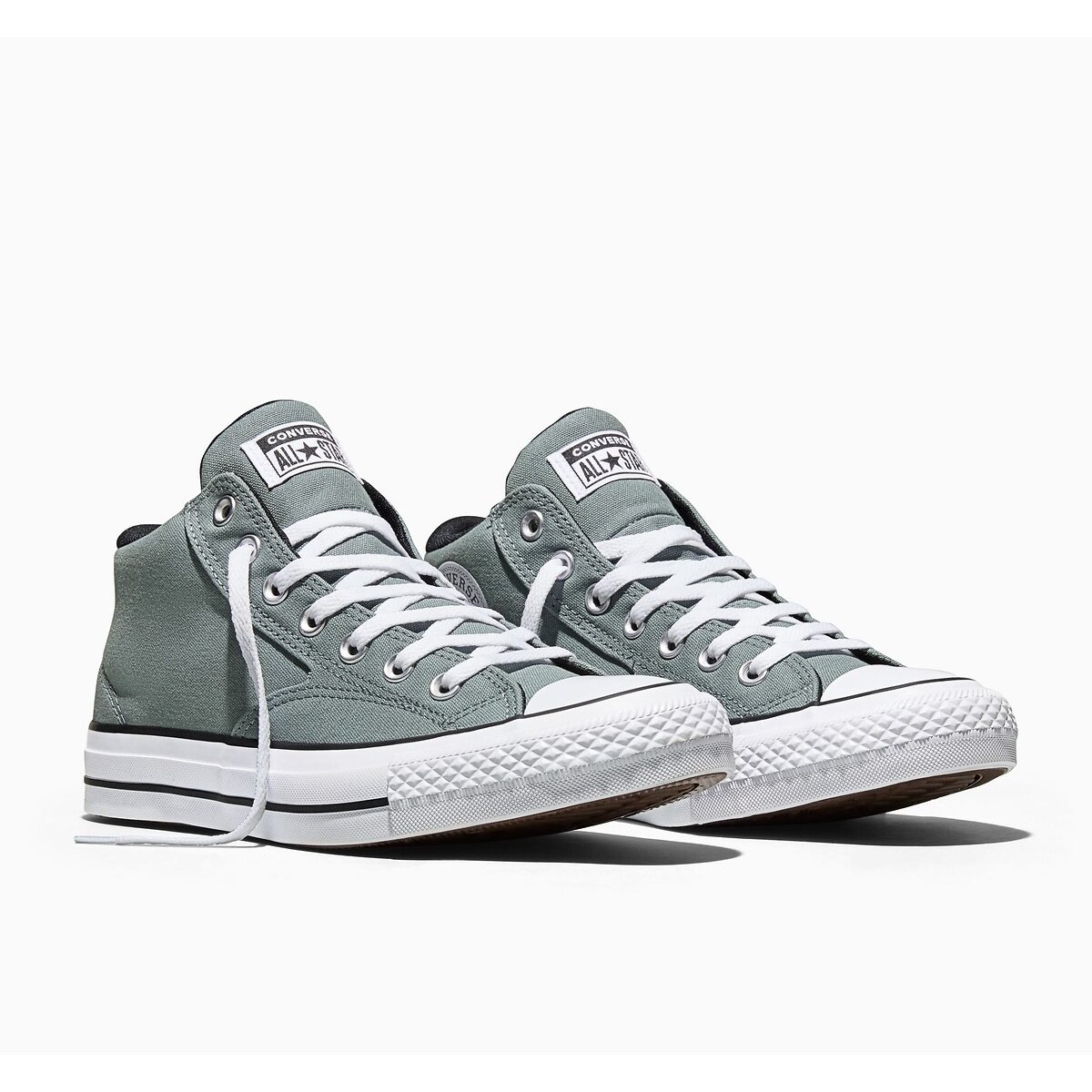 Converse Malden Street Seasonal Colour Canvas Trainers Men's Grey Size 41 (7)