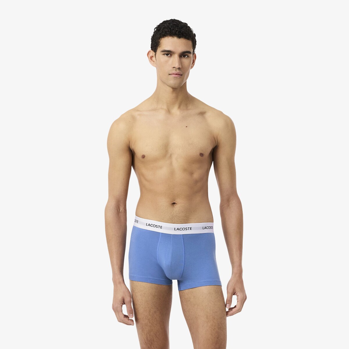 Lacoste Pack Of 3 Hipsters Men's Blue Extra Large