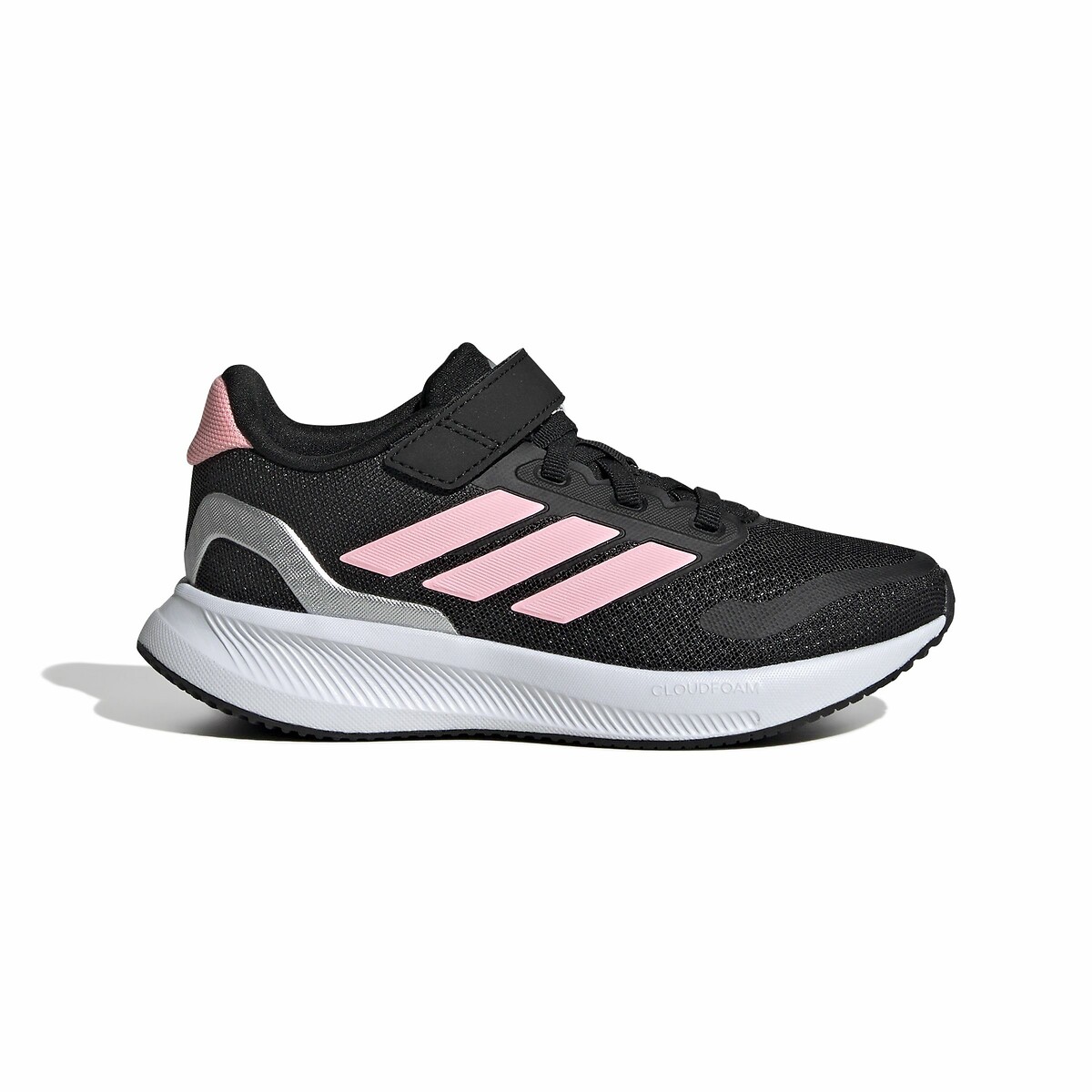 Adidas Sportswear Runfalcon 5 Trainers Black/Pink Size 28 (10) Kids